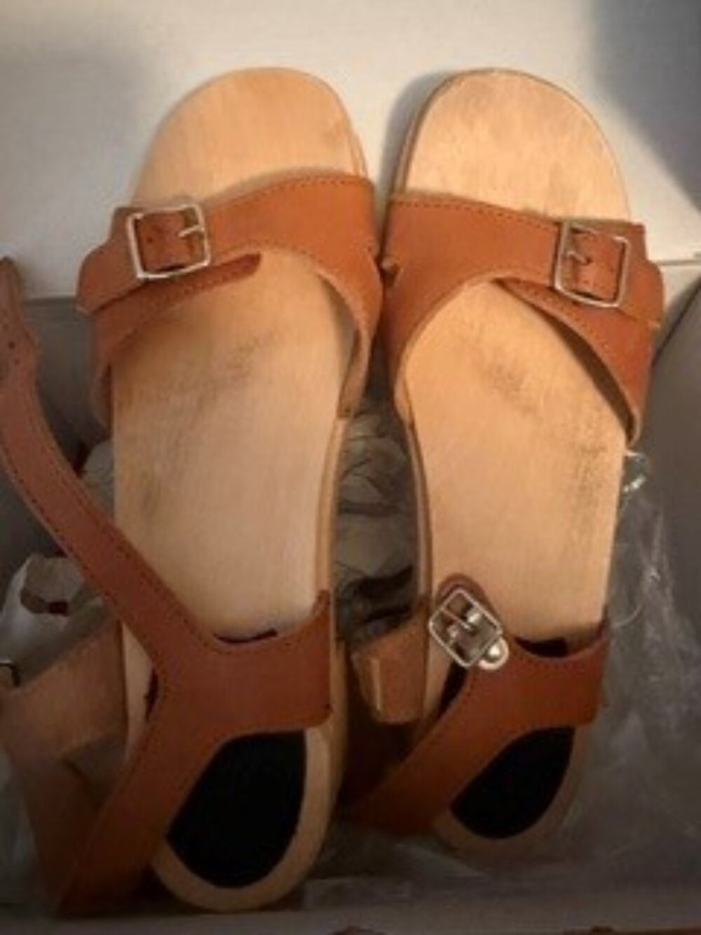 Swedish Hasbeens sandals in Nature